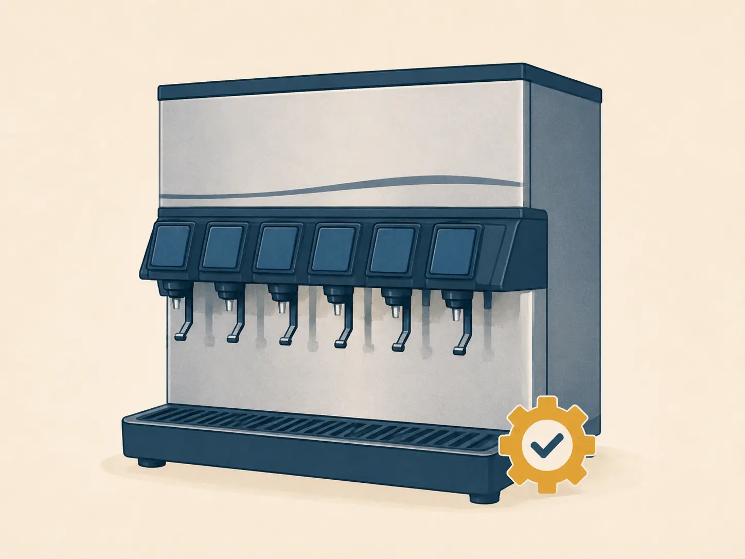 Soda Fountains service illustration