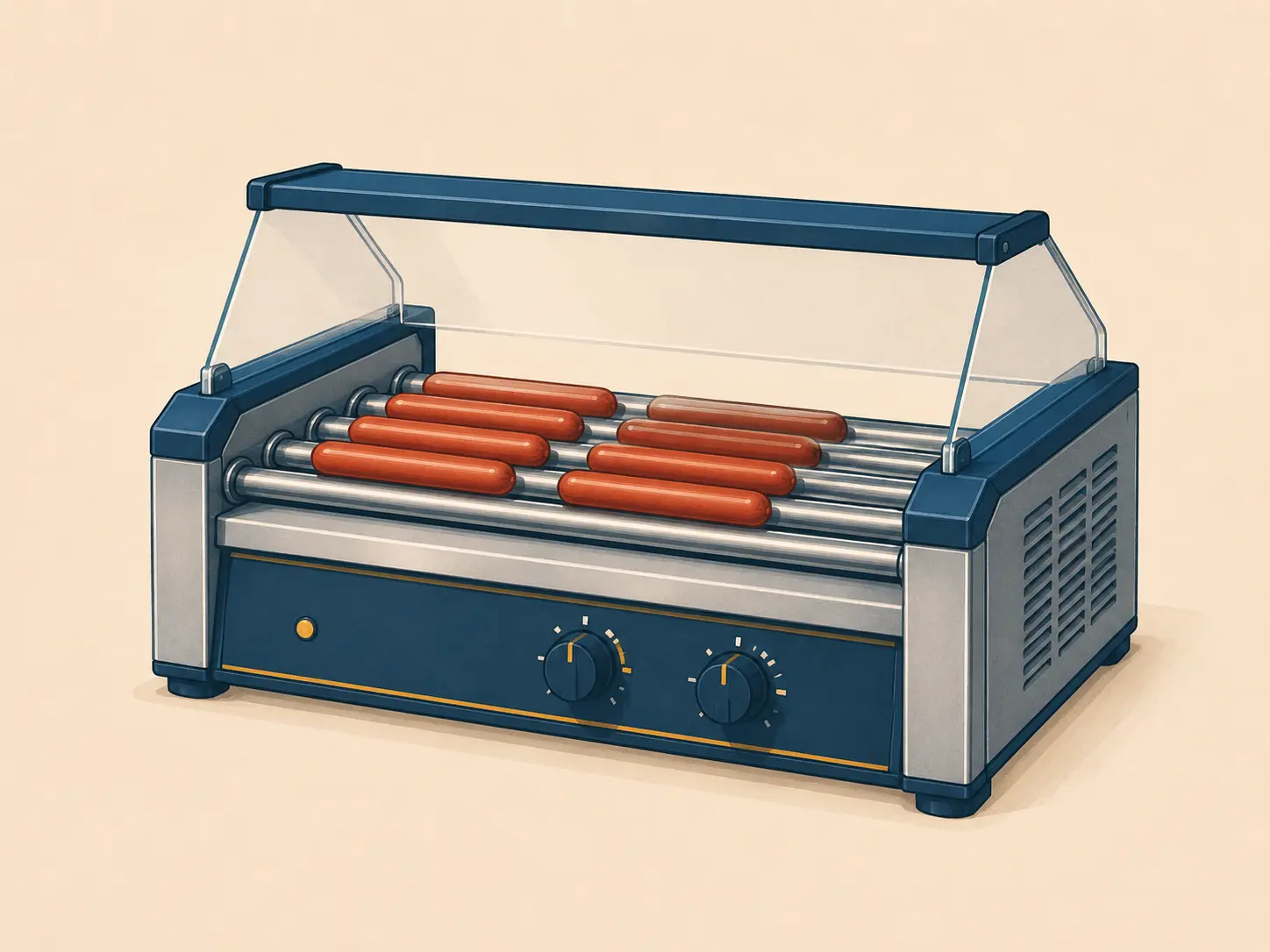 Roller Grills service illustration