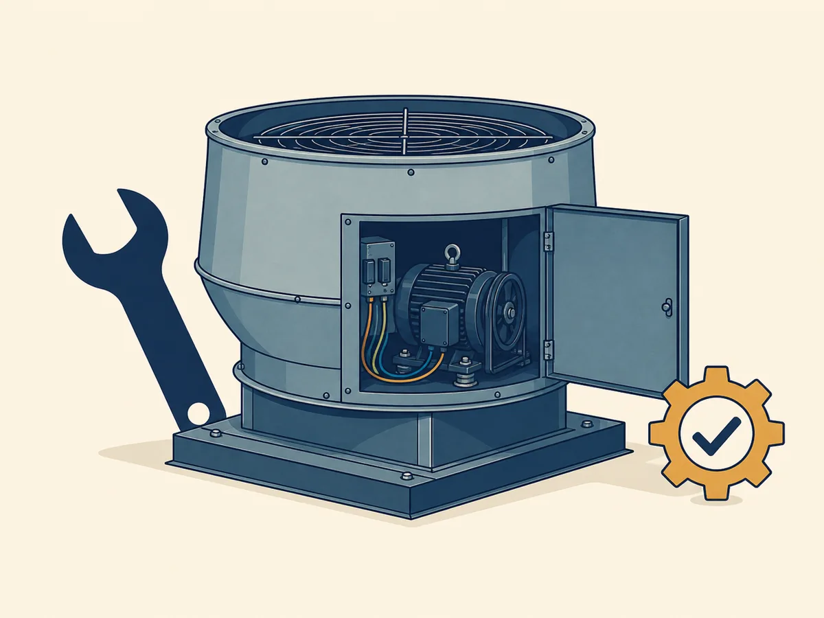 Exhaust Fans & Ventilation service illustration