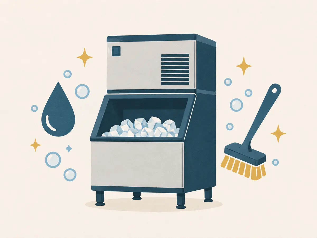 Ice Machine Cleaning and Descaling service illustration