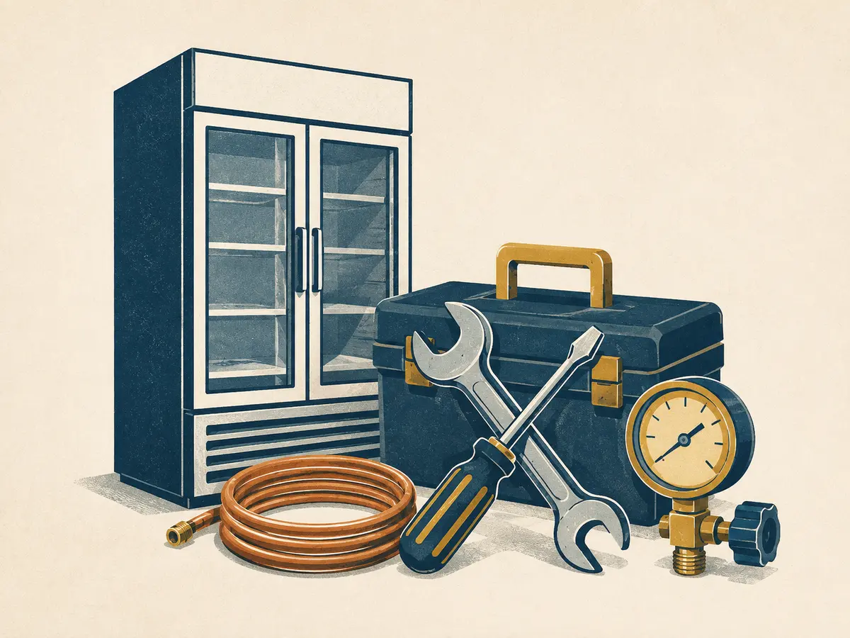 Refrigeration Installation service illustration